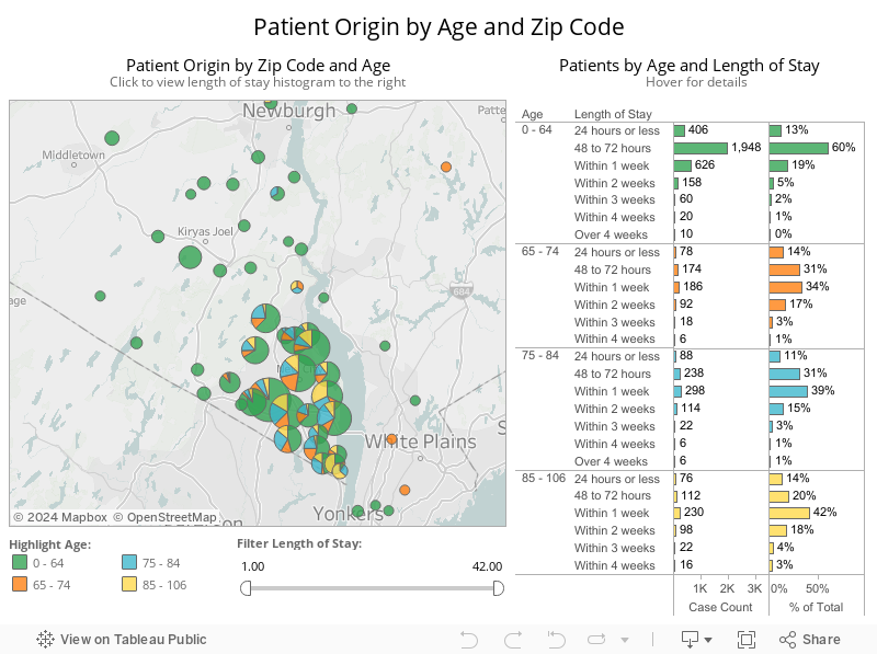 Patient Origin by Age and Zip Code 