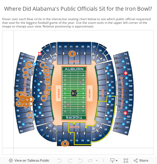 Seating Chart For University Of Alabama Football Stadium